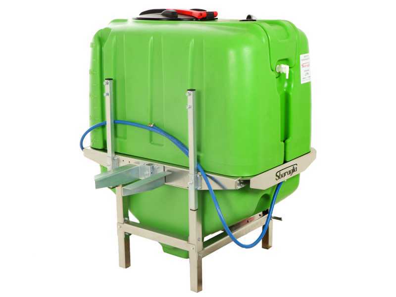 Sbaraglia Spray 600L - Gruppo botte per irrorazione a trattore - Pompa AR713