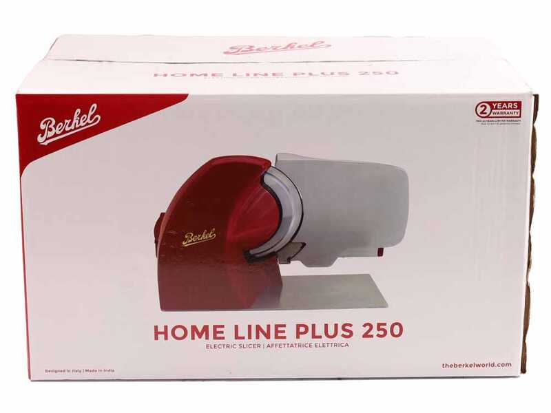 Berkel Home Line Plus 250 Matte Nero - Affettatrice con lama 250 mm