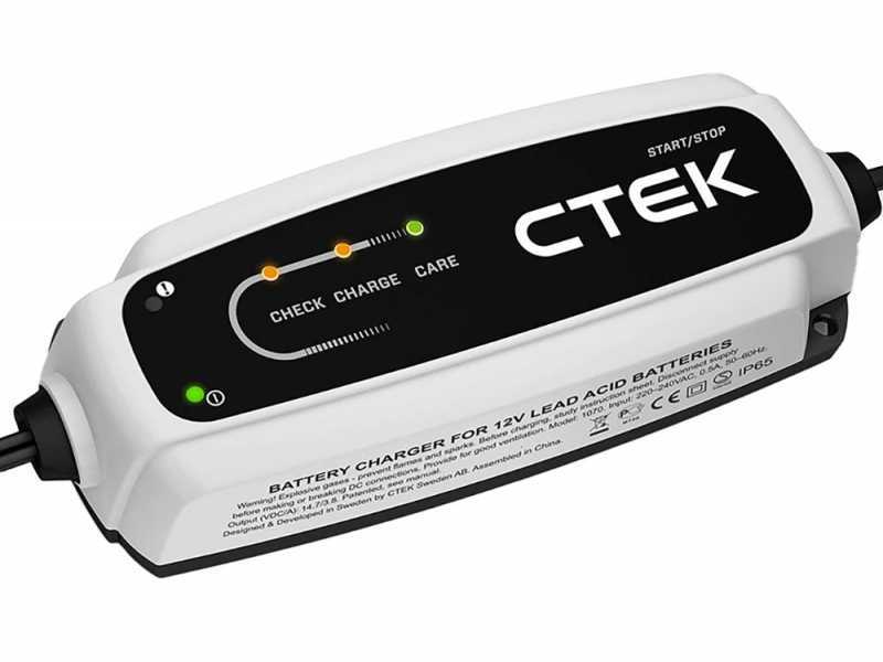 CTEK CT5 START/STOP 12V - Caricabatterie mantenitore automatico - 8 Fasi