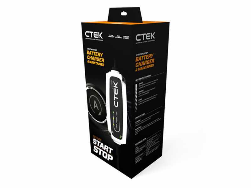CTEK CT5 START/STOP 12V - Caricabatterie mantenitore automatico - 8 Fasi