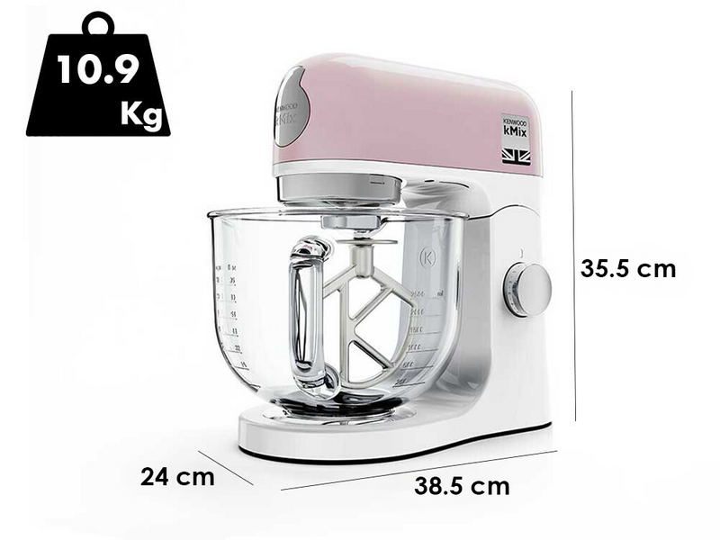Kenwood kMix KMX754APP Rosa pastello - Planetaria multifunzione