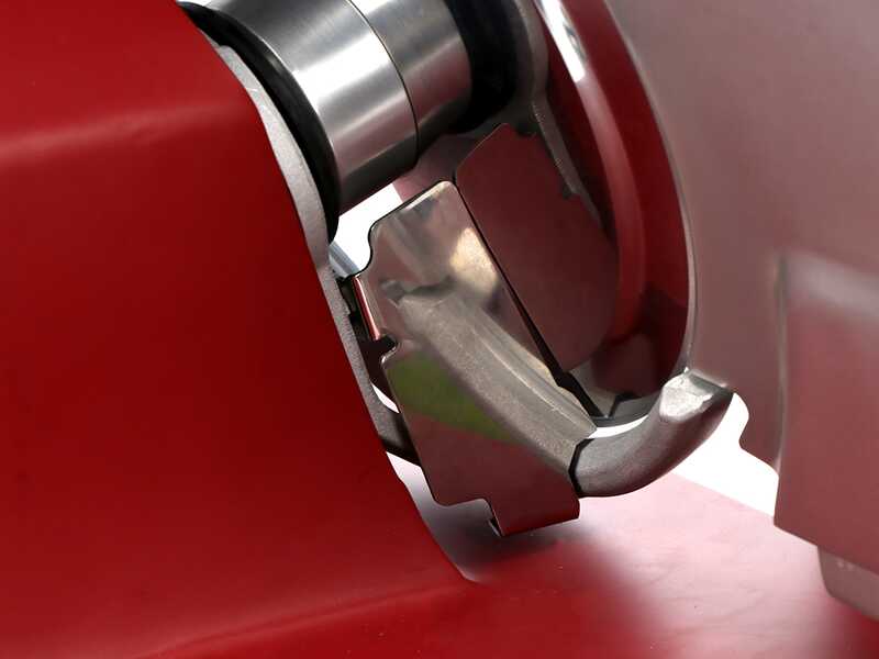 Berkel Red Line 250 Rosso Opaco - Affettatrice con lama in acciaio da 250 mm