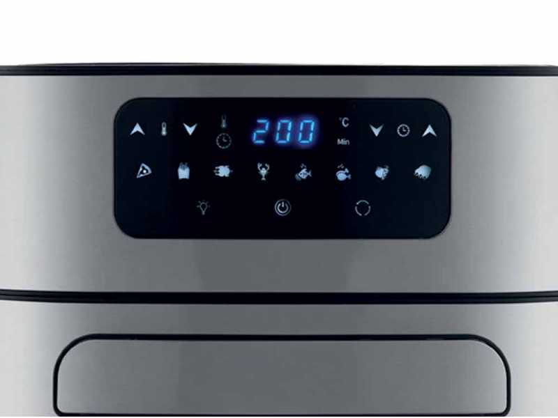 DCG FR3610D - Friggitrice ad aria 10L Digitale 1700 W