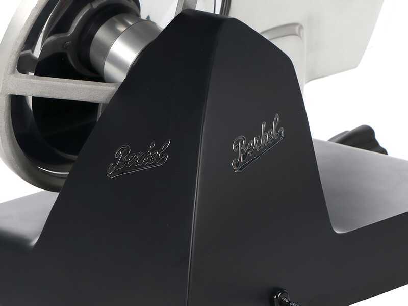 Berkel Red Line 250 Nero Opaco - Affettatrice con lama in acciaio da 250 mm