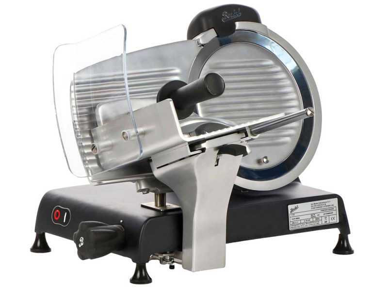 Berkel Red Line 250 Nero Opaco - Affettatrice professionale con lama in acciaio da 250 mm