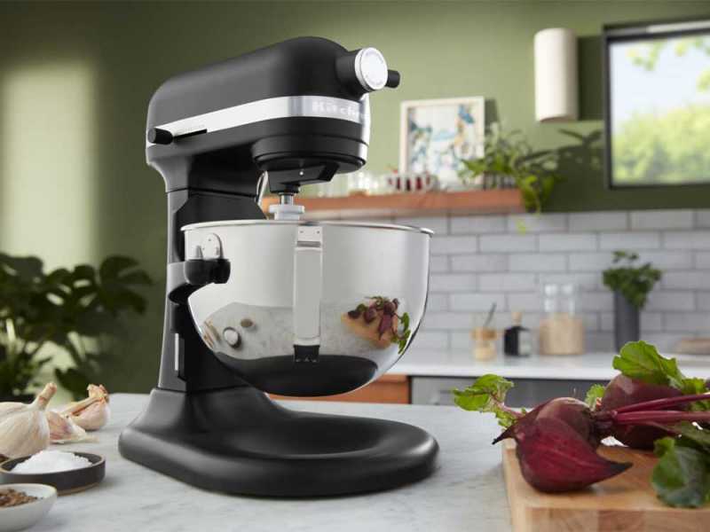 KitchenAid Heavy Duty 5KSM55SXX Nero Opaco - Impastatrice Planetaria