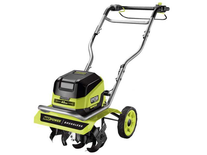 Ryobi RY36CVXA-0 - Motozappa a batteria con ruote  - MAX POWER 36V 6Ah