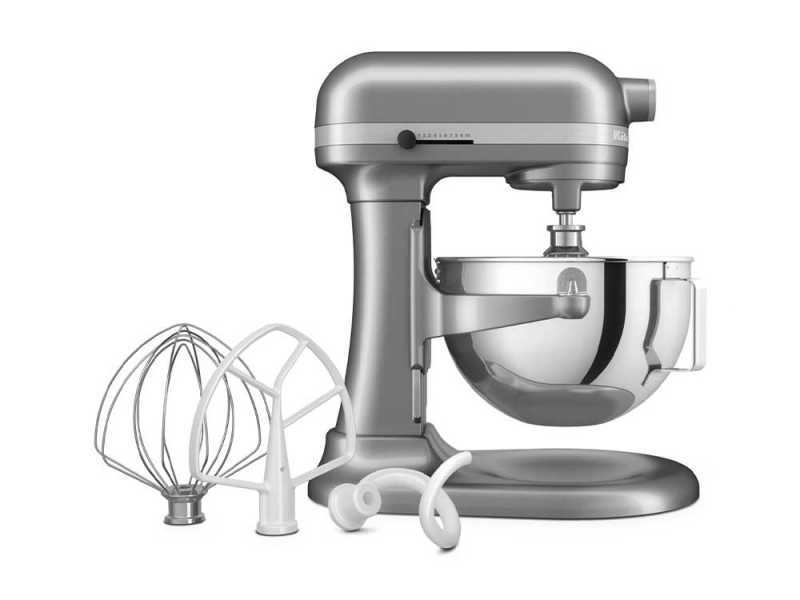 KitchenAid Heavy Duty 5KSM55SXX Argento - Impastatrice Planetaria
