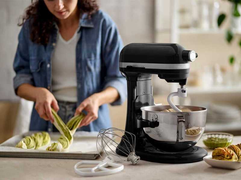 KitchenAid Heavy Duty 5KSM55SXX Nero Onice - Impastatrice Planetaria
