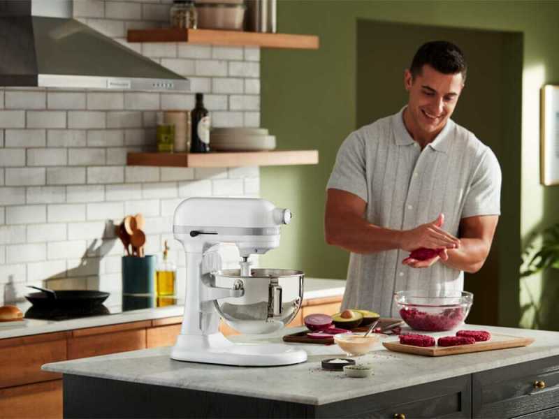 KitchenAid Heavy Duty 5KSM55SXX Bianco - Impastatrice Planetaria