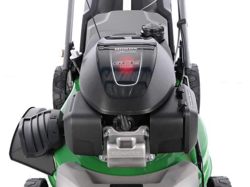 GreenBay GB-LM 46 SH - Rasaerba trazionato - 4 in 1 - Motore Honda GCVx145