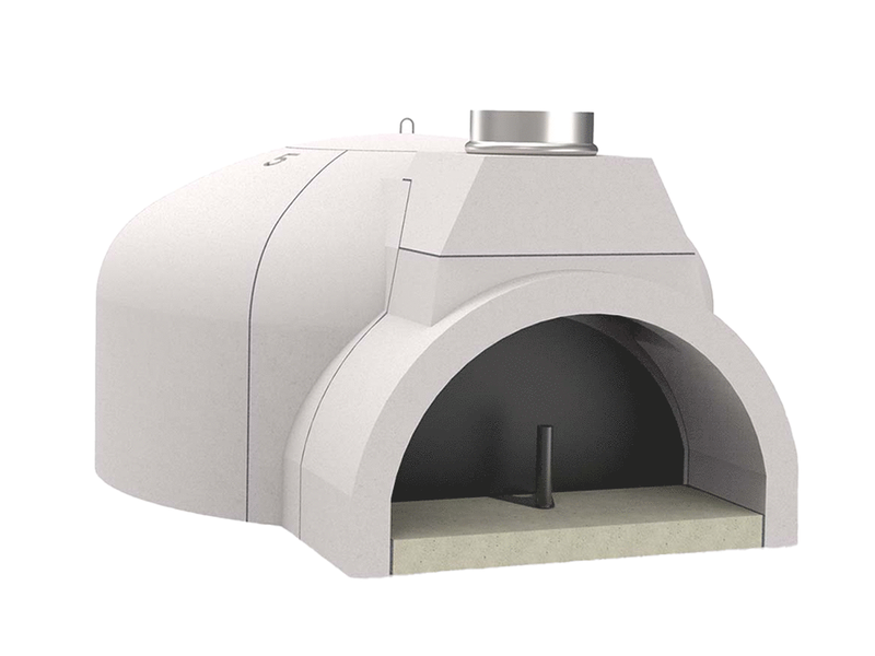 Edilmark FP 100 - Forno per pizza con camera &Oslash; 100 cm - Capacit&agrave; cottura 5 pizze