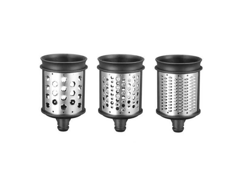 KitchenAid 5KSMEMVSC - Set 3 cilindri per Affettaverdure/Grattugia
