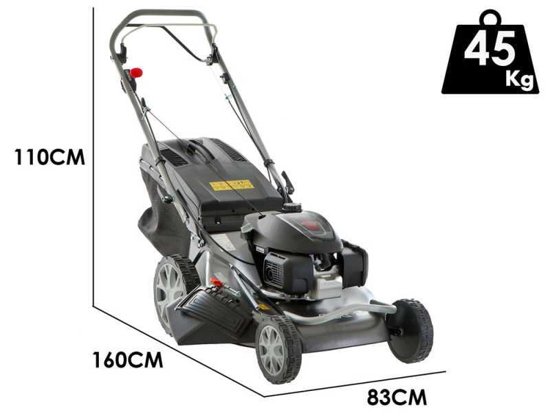 Marina Systems HR 57 SH 3V - Tagliaerba a scoppio trazionato - 4IN1 - 3 marce - Motore Honda GCVx 200