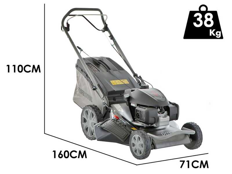 Marina Systems HR 54 SH - Tagliaerba a scoppio trazionato - 4IN1 - Motore Honda GCVx 170