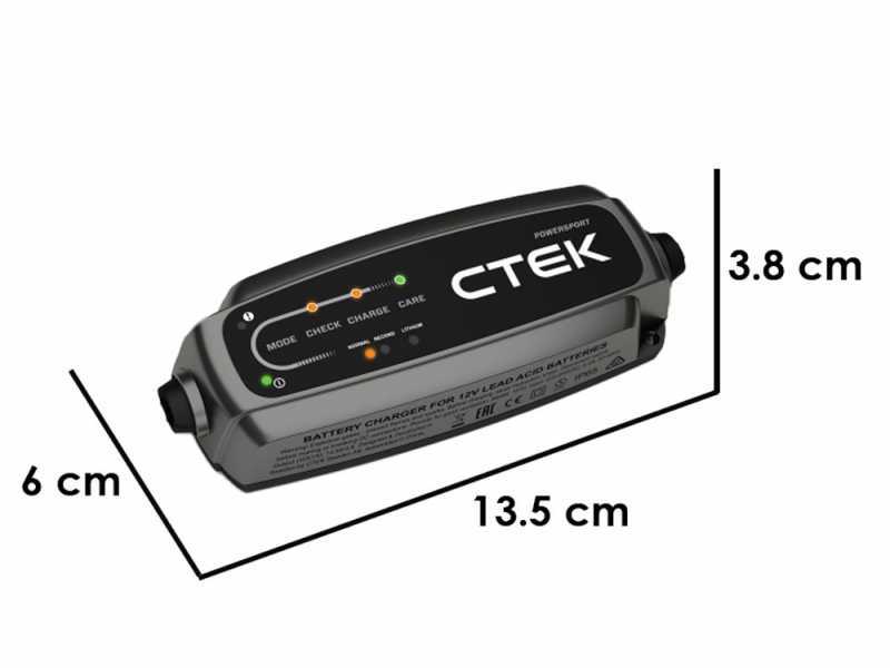 CTEK CT5 PowerSport - Caricabatterie mantenitore automatico - 8 fasi - 12V 5A
