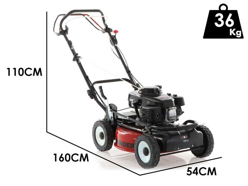 GRINDER 4x4 SH PRO - Tagliaerba a scoppio trazionato - Motore Honda GXV 160