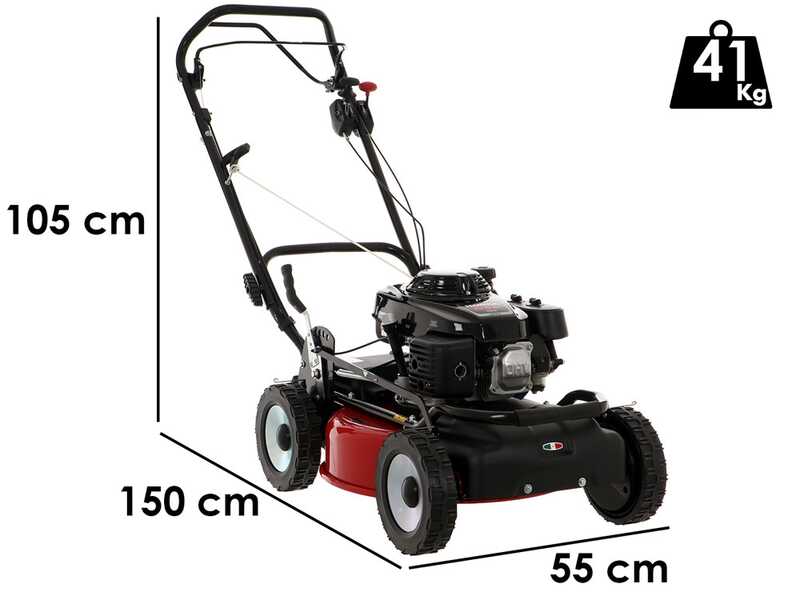 Marina Systems GRINDER 52 VH PRO - Tagliaerba a scoppio trazionato - Motore Honda GXV 160