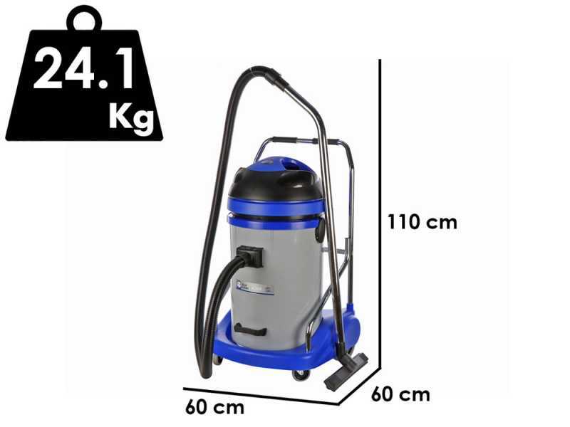 Annovi &amp; Reverberi 4300P - Bidone aspiratutto - Fusto in plastica 77 lt - 2400W