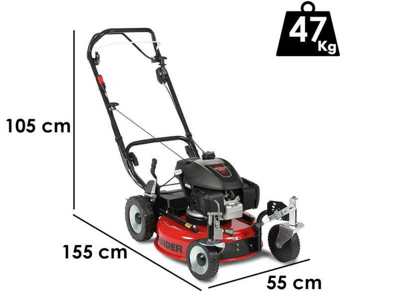 Marina Systems GRINDER ZERO SH - Tagliaerba mulching trazionato - Motore Honda GCVx 200 - Taglio 52 cm