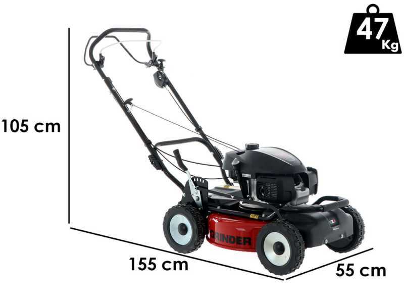 GRINDER 52 VH - Tagliaerba a scoppio trazionato - Motore Honda GCVx 200 - Taglio 52cm