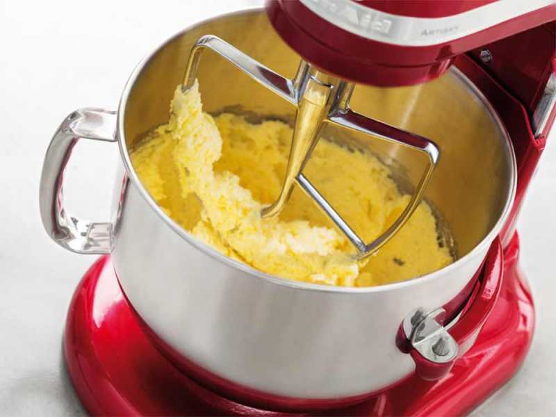 KitchenAid 5K7SFB - Frusta piatta in acciaio inox