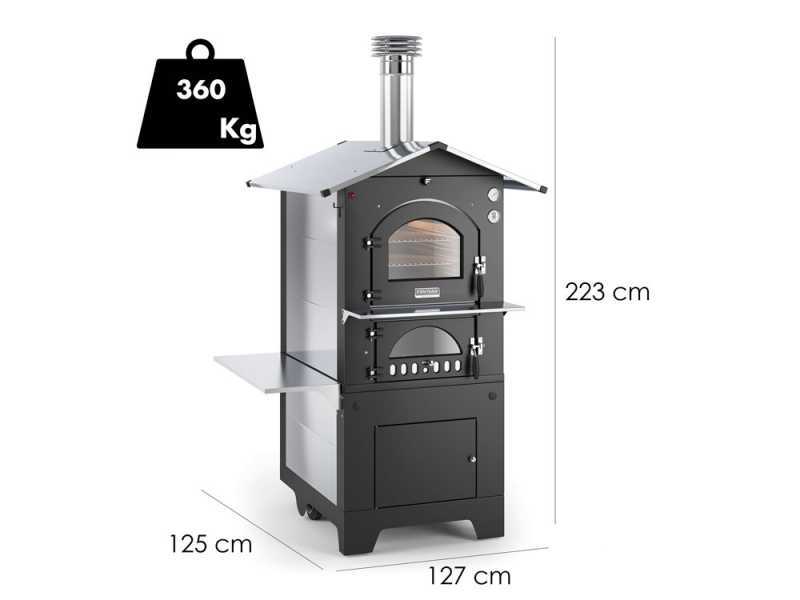 Fontana Gusto - Forno a legna da esterno 80X54 cm
