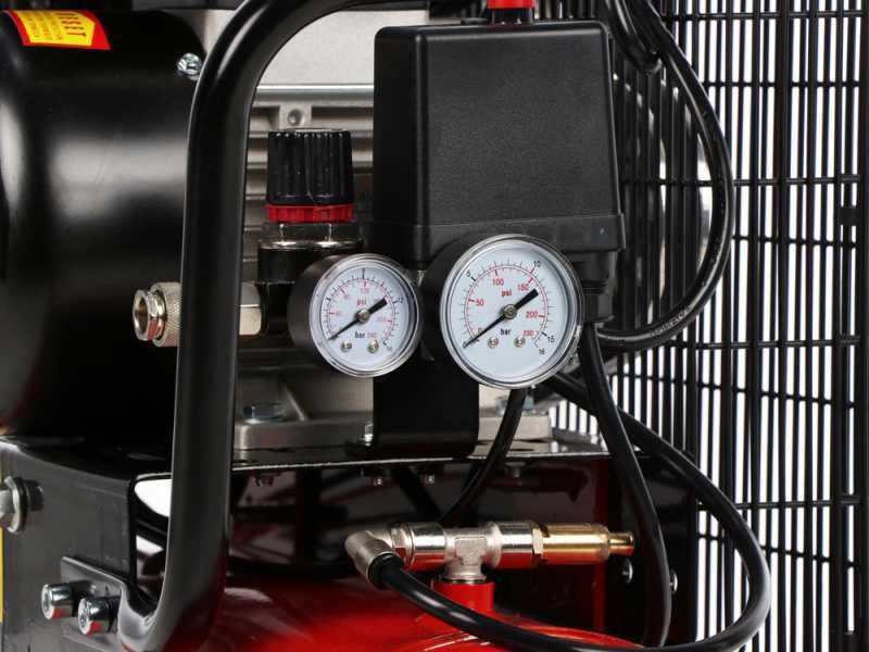 FIAC AB 50/268-2-MC - Compressore aria elettrico monofase a cinghia - Motore 2 HP - 50 lt