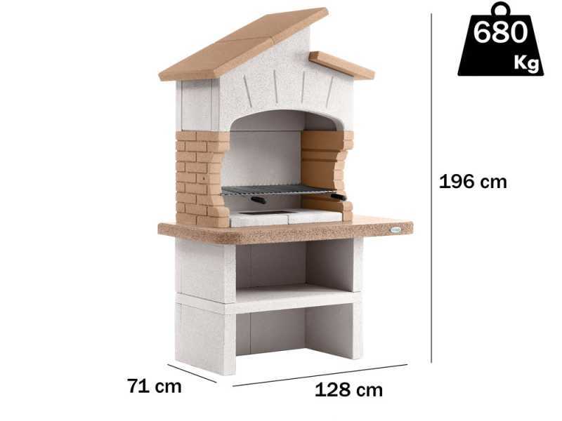 Palazzetti Lido - Barbecue in muratura a legna e carbone