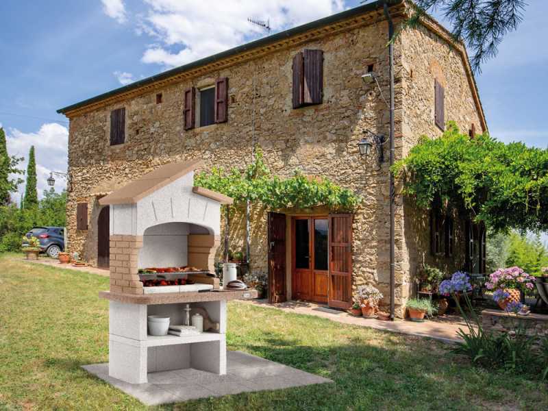Palazzetti Lido - Barbecue in muratura a legna e carbone