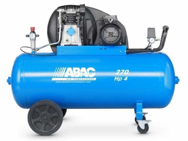 Abac A39B 270 CT4 - Compressore aria  trifase professionale a cinghia - serie PRO -  270 lt