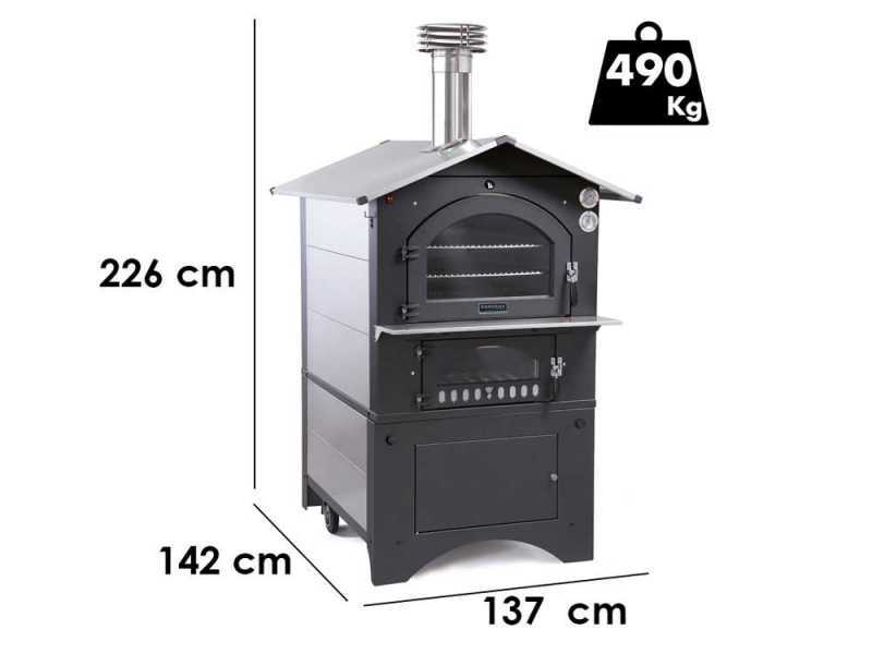 Fontana Gusto - Forno a legna da esterno 100X65 cm