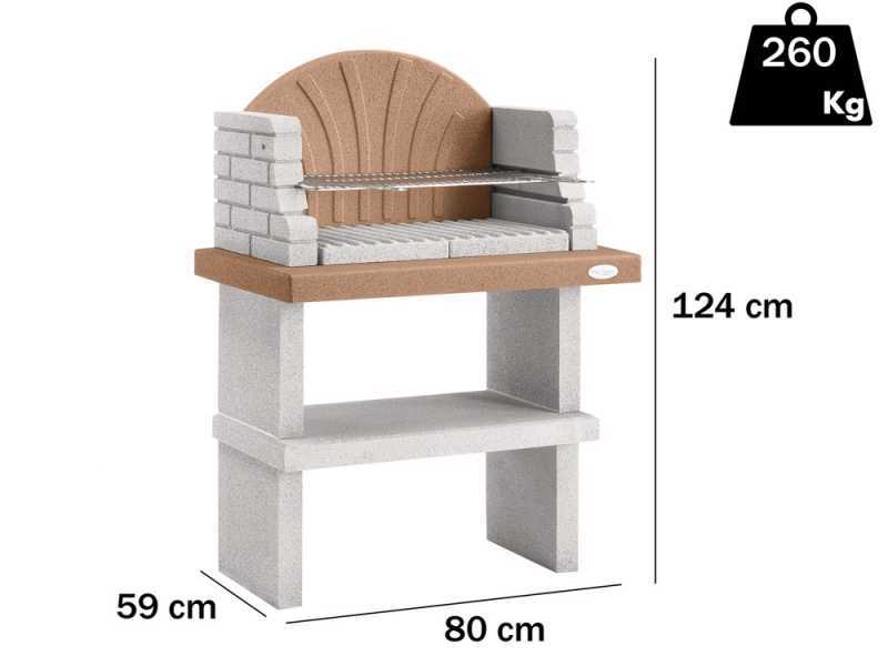 Palazzetti Siviglia - Barbecue in muratura a legna e carbone