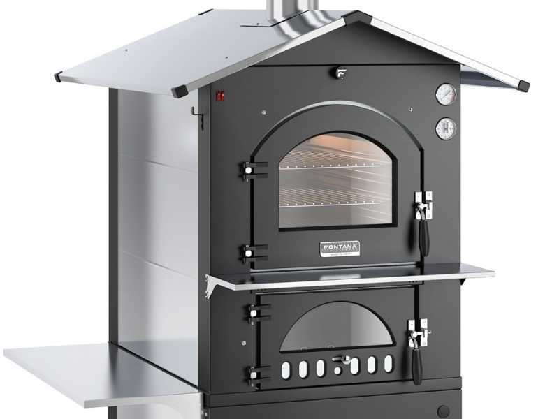 Fontana Gusto - Forno a legna da esterno 80x45 cm