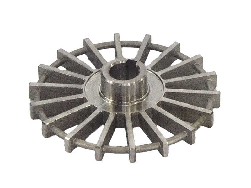 Tellarini ALM 20-SR - Pompa elettrica da travaso per olio in acciaio inox - Raccordi in INOX dritti - Monofase - 230V - Scegli i tuoi raccordi!