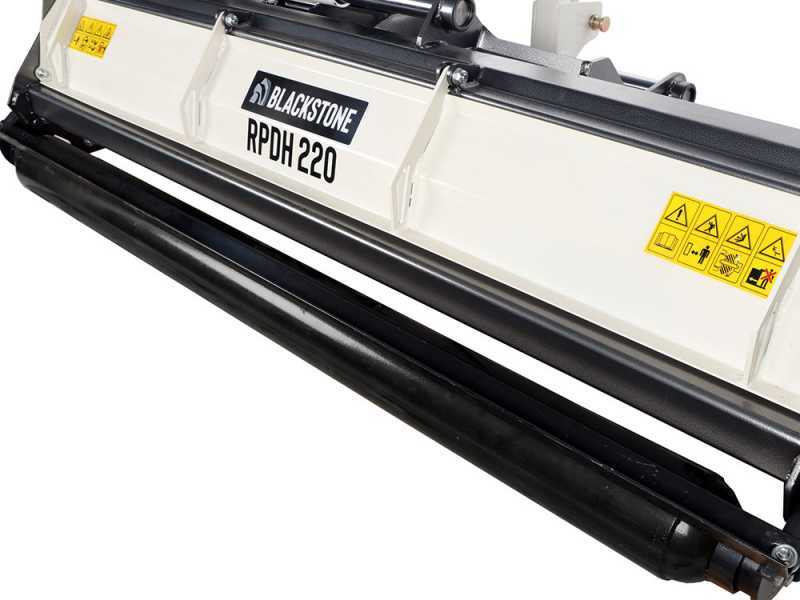 BlackStone RPDH 220 - Trinciaerba per trattore - Serie pesante - Spostamento idraulico