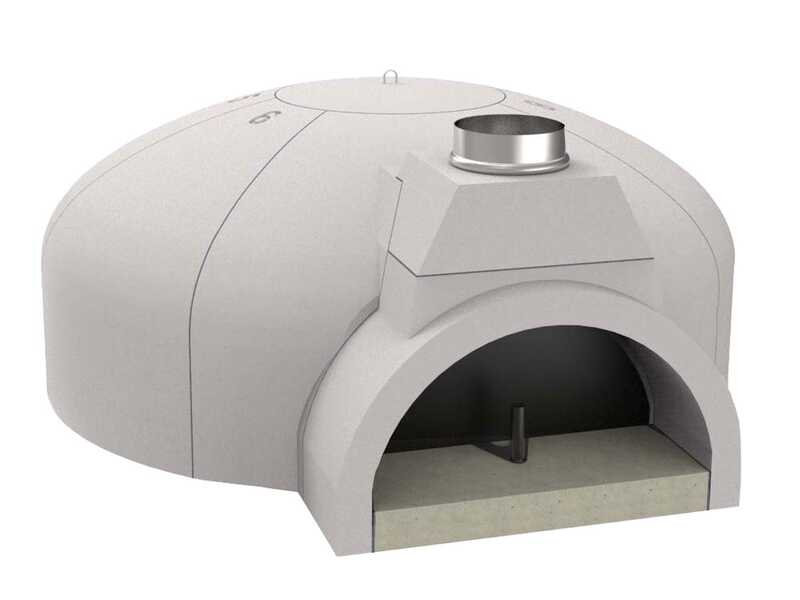 Edilmark FP 140N - Forno per pizza - Piano Fuoco 80mm - Capacit&agrave; cottura 10 pizze