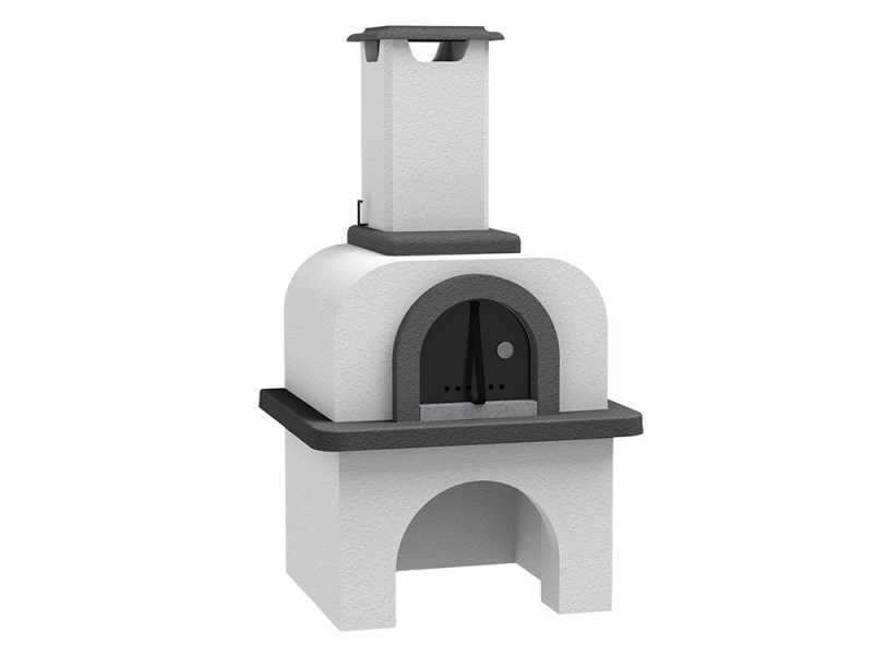 Edilmark Pizeta - Forno in muratura a legna da esterno - Camera di cottura 80x70 cm