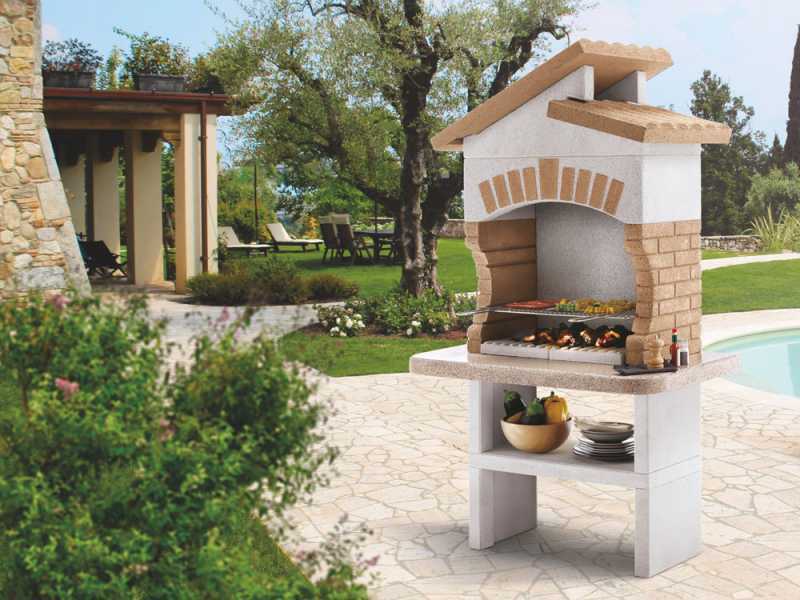 Palazzetti Tupai - Barbecue in muratura a legna e carbone