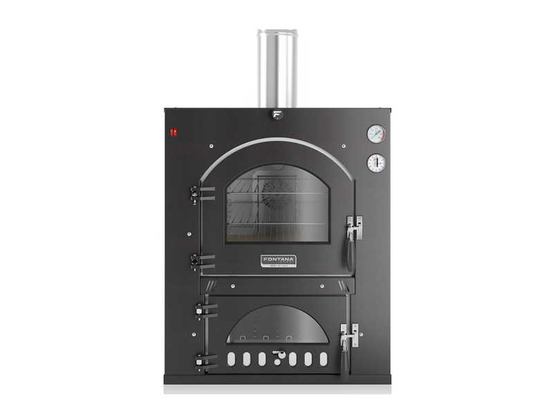 Fontana INC80X54QV - Forno a legna da incasso