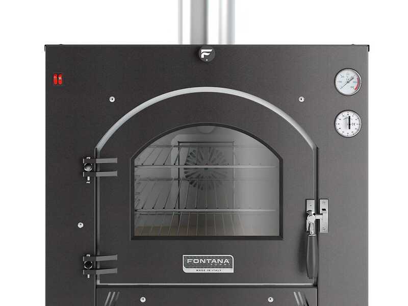 Fontana INC80X54QV - Forno a legna da incasso