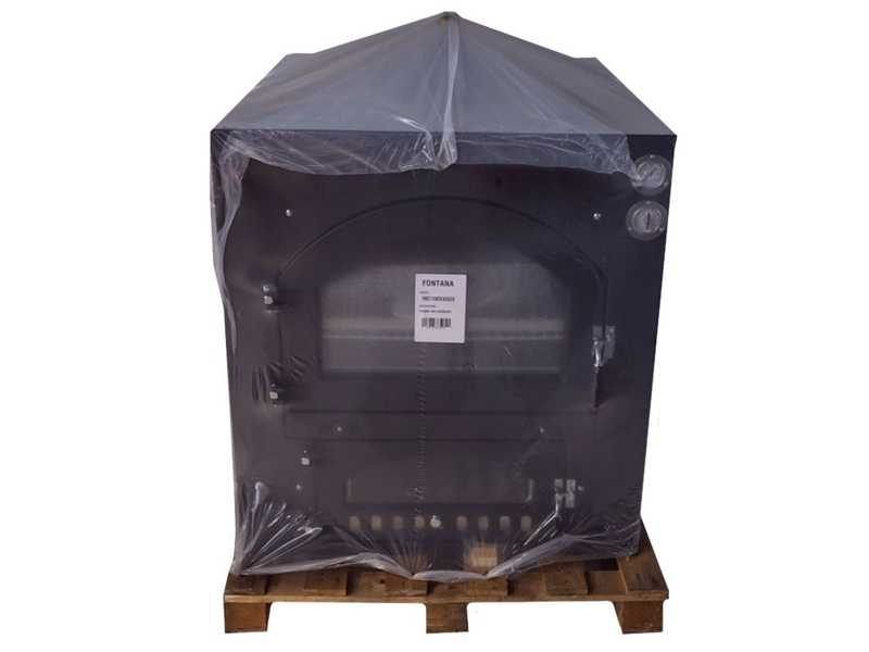 Fontana INC80X45QV - Forno a legna da incasso