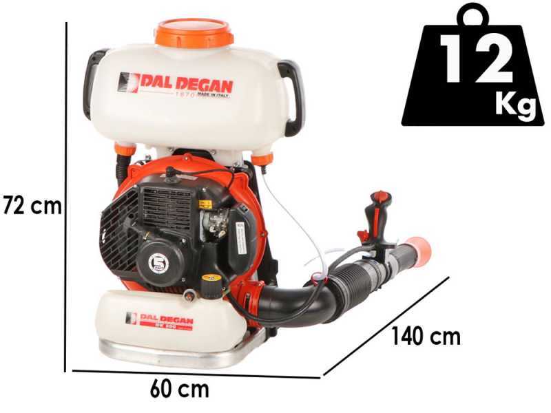 Dal Degan DK 200 - Atomizzatore a zaino a scoppio a spalla - 80 cc