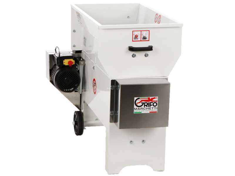 Grifo DVEP20R - Diraspatrice elettrica con pompa e rulli - Con protezioni incluse