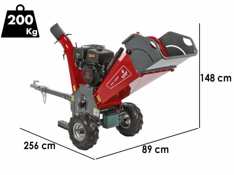 Blue Bird SHL 1200 - Biotrituratore a scoppio - Motore Loncin G420F