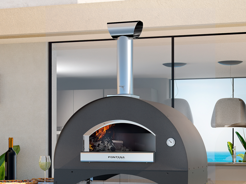 Fontana Amalfi - Forno a legna da esterno