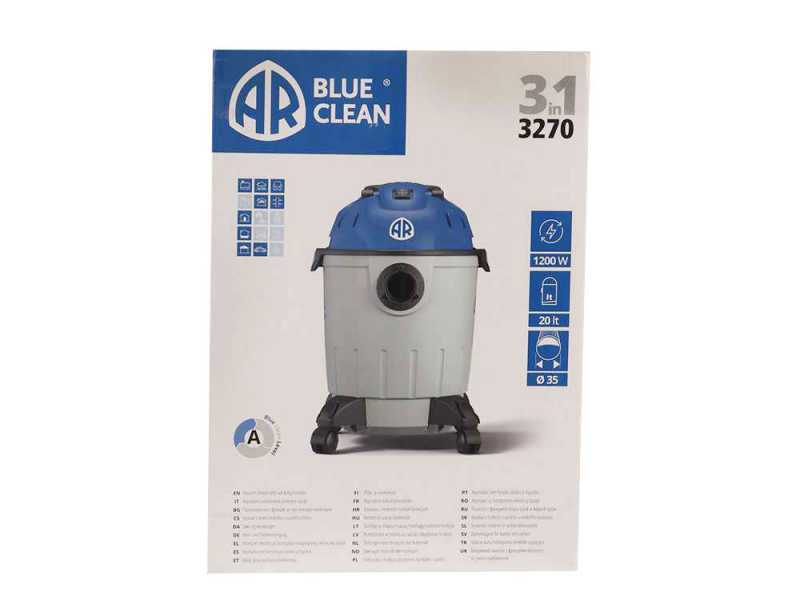 Annovi &amp; Reverberi AR3270 - Bidone aspiratutto - Fusto in plastica 20 lt - 1200W