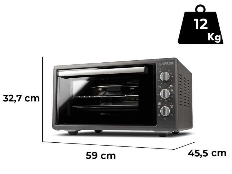 G3 Ferrari Rost&ograve; Titanium - Forno elettrico ventilato - 45L 1400W