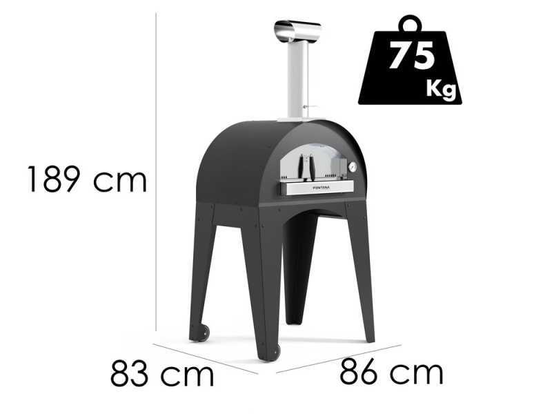 Fontana Ischia - Forno a legna da esterno