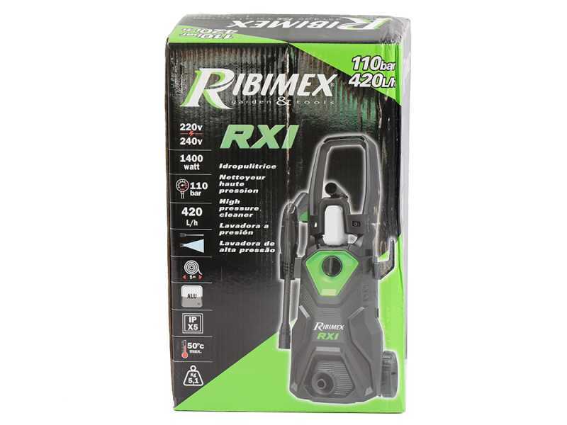 Ribimex RX1 - Idropulitrice ad acqua fredda - 110 bar max - Portata 420 lt/h